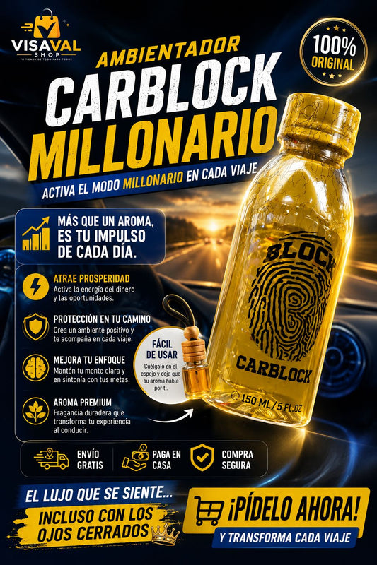 AMBIENTADOR CARBLOCK MILLONARIO