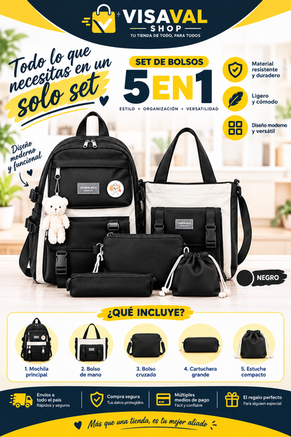 BOLSO KAWAII 5 EN 1