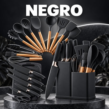 SET UTENSILIOS DE COCINA X19