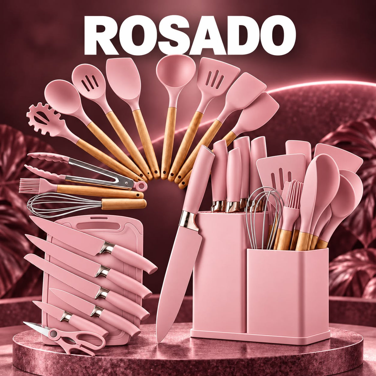 SET UTENSILIOS DE COCINA X19