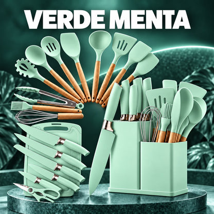 SET UTENSILIOS DE COCINA X19