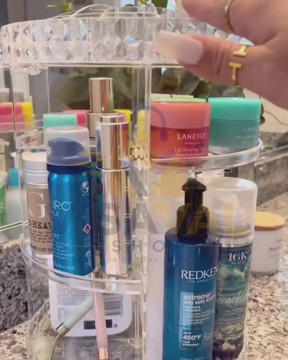 ORGANIZADOR MAQUILLAJE 360°